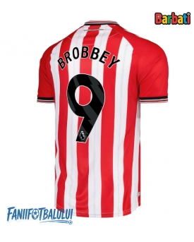 Sunderland Brian Brobbey #9 Tricou Fotbal Replică 2025-26 Barbati Acasa